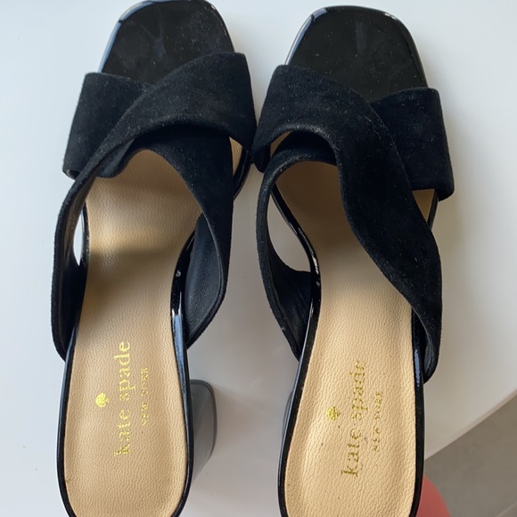 Worn Once Kate Spade Silene Black Mules - Picture 13 of 13